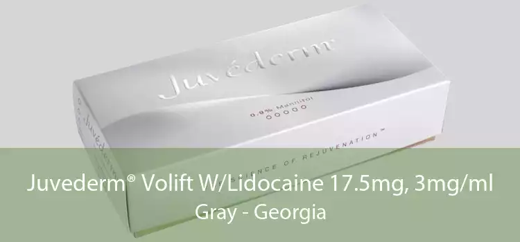 Juvederm® Volift W/Lidocaine 17.5mg, 3mg/ml Gray - Georgia