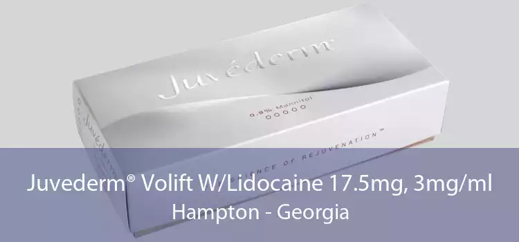 Juvederm® Volift W/Lidocaine 17.5mg, 3mg/ml Hampton - Georgia