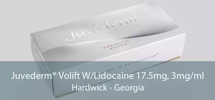 Juvederm® Volift W/Lidocaine 17.5mg, 3mg/ml Hardwick - Georgia