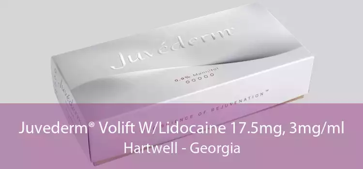 Juvederm® Volift W/Lidocaine 17.5mg, 3mg/ml Hartwell - Georgia