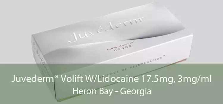 Juvederm® Volift W/Lidocaine 17.5mg, 3mg/ml Heron Bay - Georgia