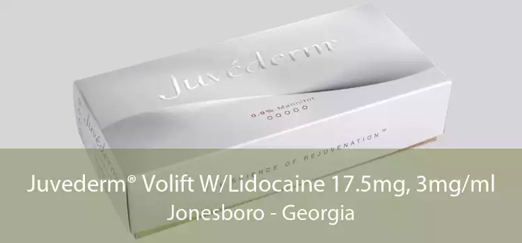 Juvederm® Volift W/Lidocaine 17.5mg, 3mg/ml Jonesboro - Georgia