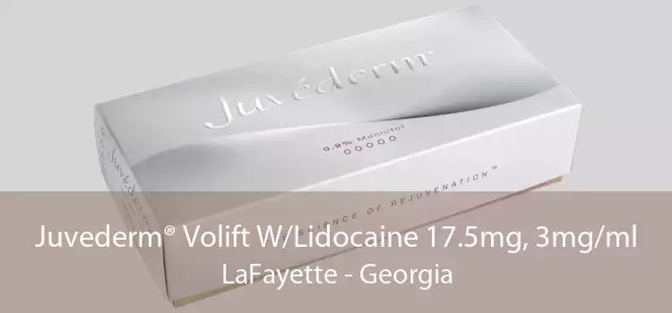 Juvederm® Volift W/Lidocaine 17.5mg, 3mg/ml LaFayette - Georgia
