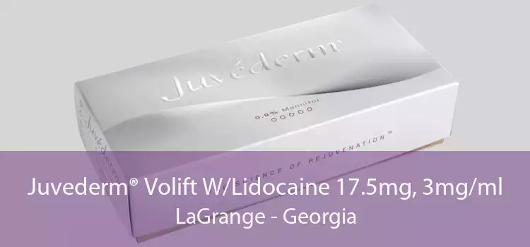 Juvederm® Volift W/Lidocaine 17.5mg, 3mg/ml LaGrange - Georgia
