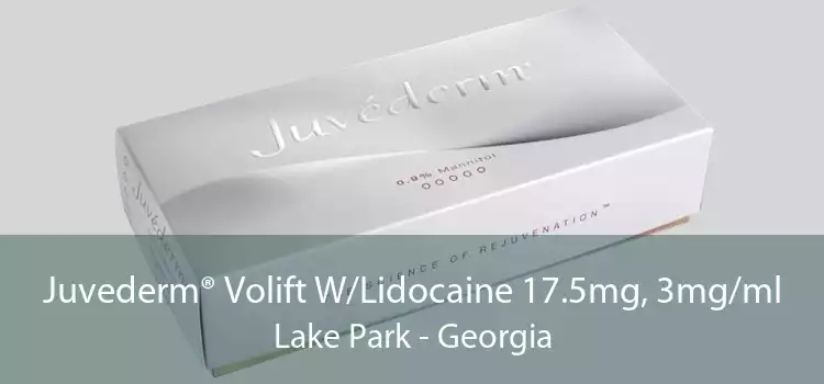 Juvederm® Volift W/Lidocaine 17.5mg, 3mg/ml Lake Park - Georgia