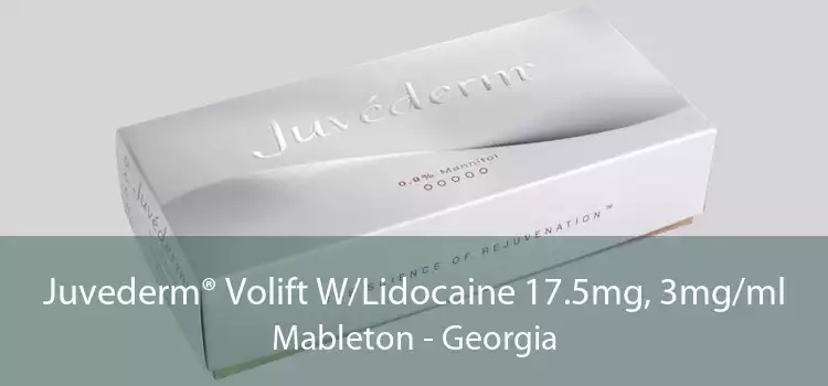 Juvederm® Volift W/Lidocaine 17.5mg, 3mg/ml Mableton - Georgia