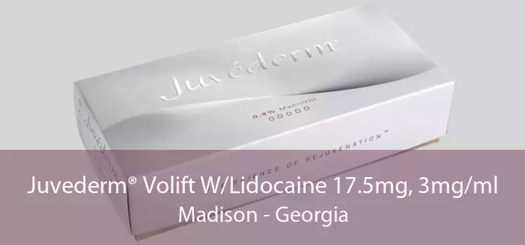 Juvederm® Volift W/Lidocaine 17.5mg, 3mg/ml Madison - Georgia