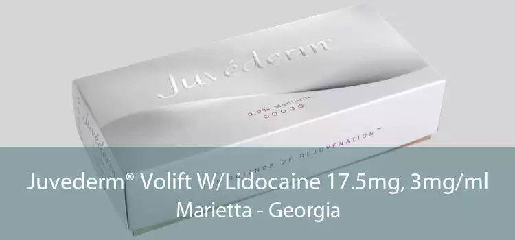 Juvederm® Volift W/Lidocaine 17.5mg, 3mg/ml Marietta - Georgia