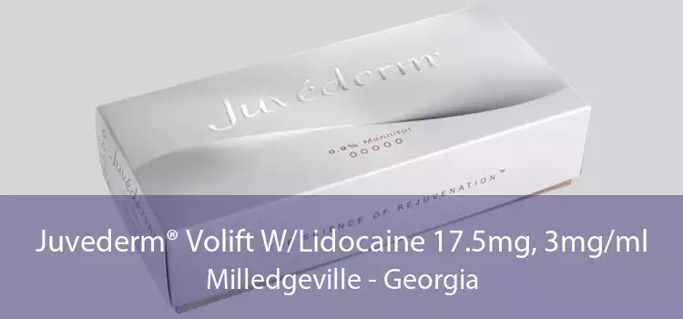 Juvederm® Volift W/Lidocaine 17.5mg, 3mg/ml Milledgeville - Georgia