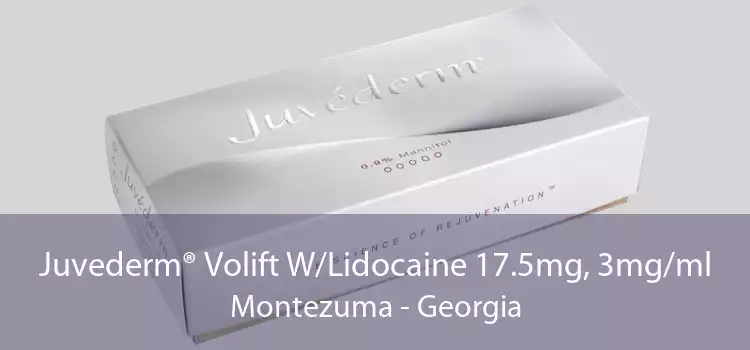 Juvederm® Volift W/Lidocaine 17.5mg, 3mg/ml Montezuma - Georgia