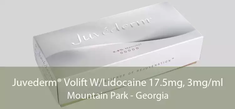 Juvederm® Volift W/Lidocaine 17.5mg, 3mg/ml Mountain Park - Georgia