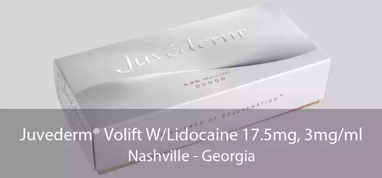 Juvederm® Volift W/Lidocaine 17.5mg, 3mg/ml Nashville - Georgia