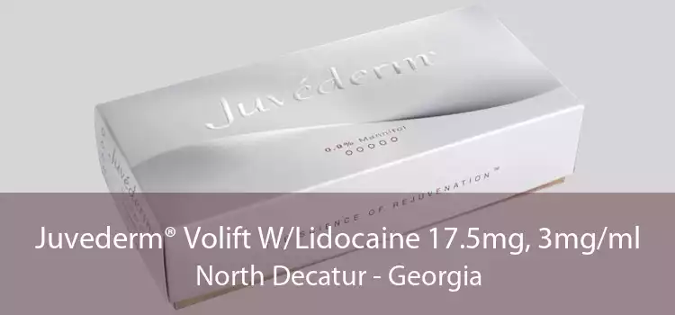 Juvederm® Volift W/Lidocaine 17.5mg, 3mg/ml North Decatur - Georgia