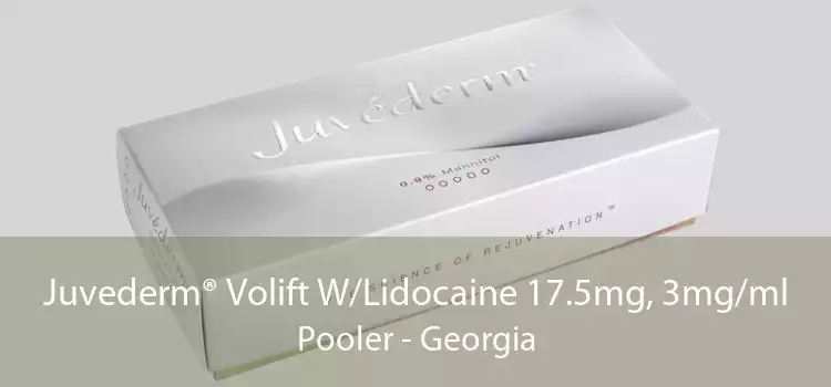 Juvederm® Volift W/Lidocaine 17.5mg, 3mg/ml Pooler - Georgia