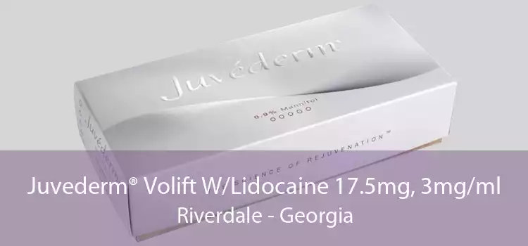Juvederm® Volift W/Lidocaine 17.5mg, 3mg/ml Riverdale - Georgia