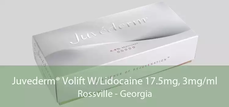 Juvederm® Volift W/Lidocaine 17.5mg, 3mg/ml Rossville - Georgia