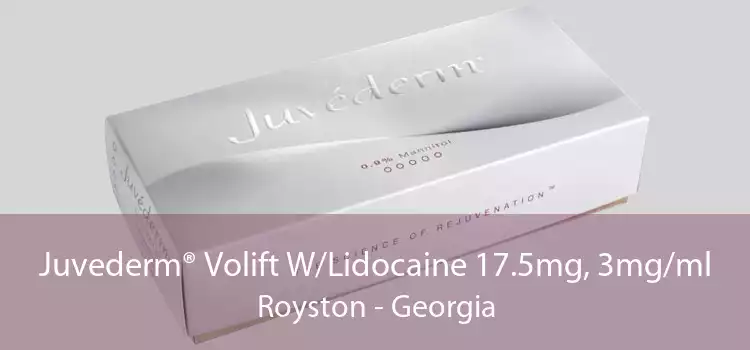 Juvederm® Volift W/Lidocaine 17.5mg, 3mg/ml Royston - Georgia