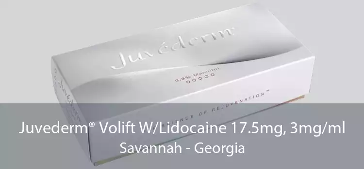 Juvederm® Volift W/Lidocaine 17.5mg, 3mg/ml Savannah - Georgia