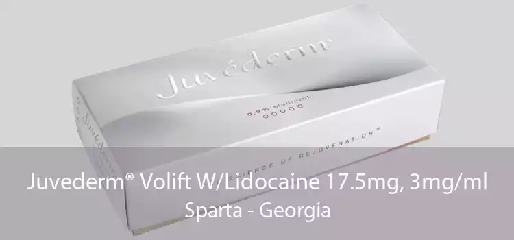 Juvederm® Volift W/Lidocaine 17.5mg, 3mg/ml Sparta - Georgia