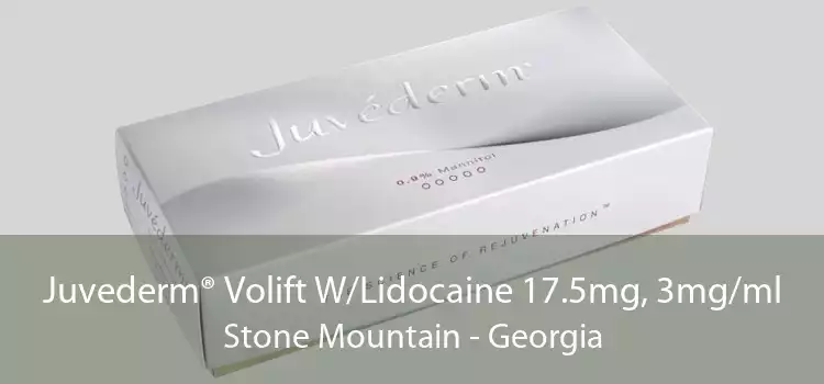 Juvederm® Volift W/Lidocaine 17.5mg, 3mg/ml Stone Mountain - Georgia