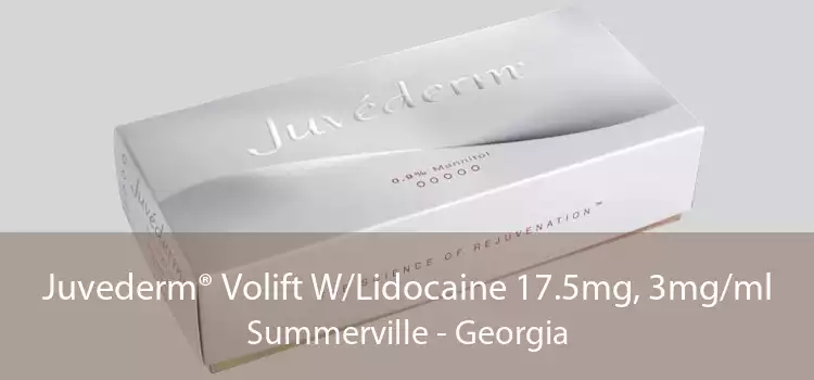 Juvederm® Volift W/Lidocaine 17.5mg, 3mg/ml Summerville - Georgia