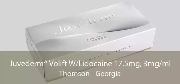 Juvederm® Volift W/Lidocaine 17.5mg, 3mg/ml Thomson - Georgia