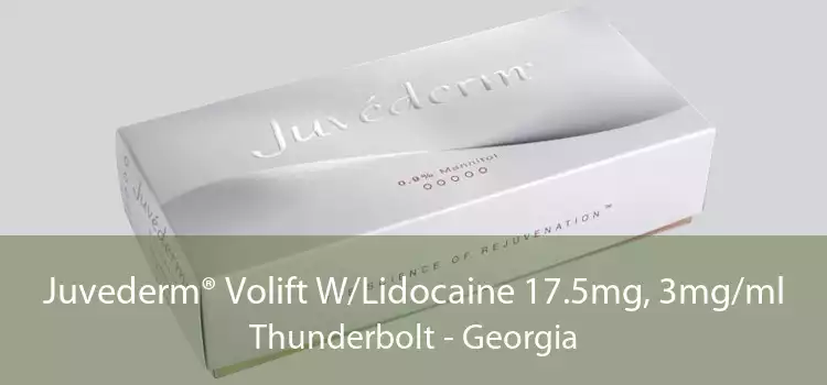 Juvederm® Volift W/Lidocaine 17.5mg, 3mg/ml Thunderbolt - Georgia