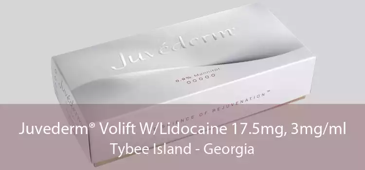 Juvederm® Volift W/Lidocaine 17.5mg, 3mg/ml Tybee Island - Georgia