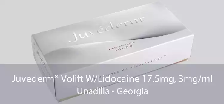Juvederm® Volift W/Lidocaine 17.5mg, 3mg/ml Unadilla - Georgia