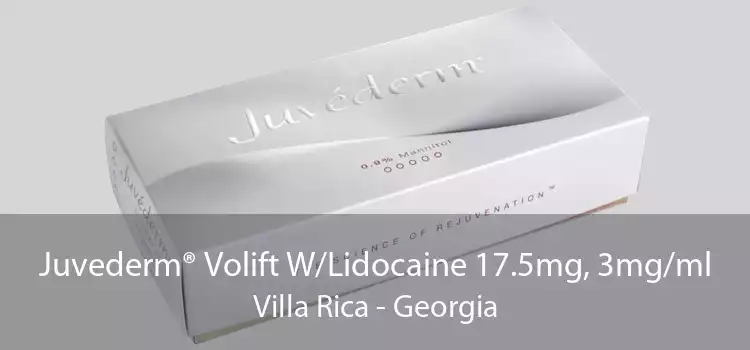 Juvederm® Volift W/Lidocaine 17.5mg, 3mg/ml Villa Rica - Georgia