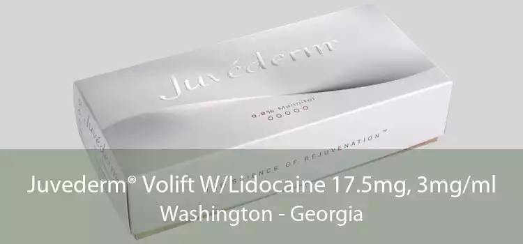 Juvederm® Volift W/Lidocaine 17.5mg, 3mg/ml Washington - Georgia