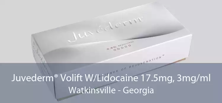 Juvederm® Volift W/Lidocaine 17.5mg, 3mg/ml Watkinsville - Georgia