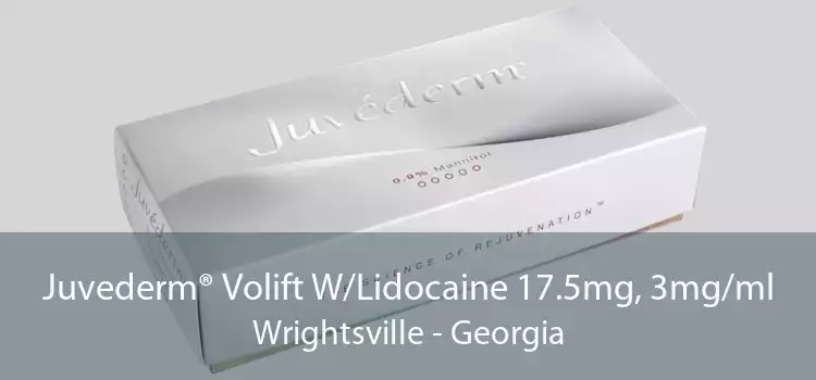 Juvederm® Volift W/Lidocaine 17.5mg, 3mg/ml Wrightsville - Georgia