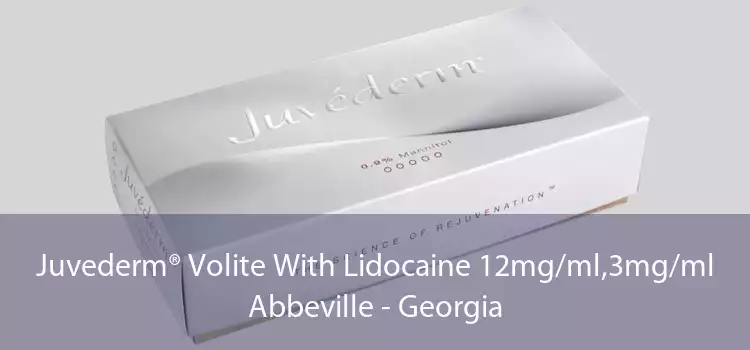 Juvederm® Volite With Lidocaine 12mg/ml,3mg/ml Abbeville - Georgia