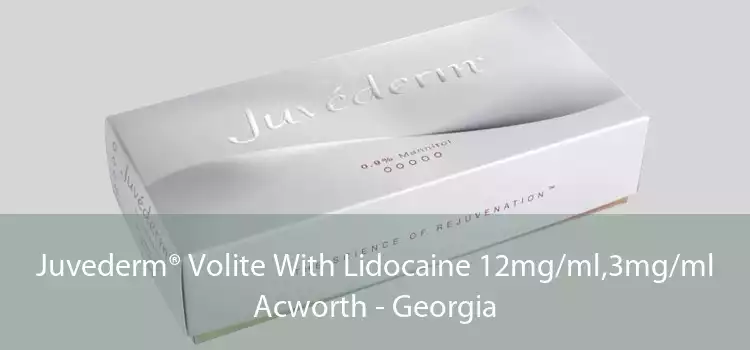 Juvederm® Volite With Lidocaine 12mg/ml,3mg/ml Acworth - Georgia