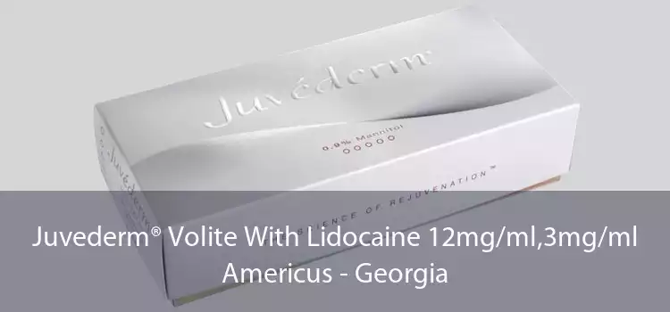 Juvederm® Volite With Lidocaine 12mg/ml,3mg/ml Americus - Georgia