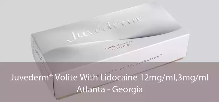 Juvederm® Volite With Lidocaine 12mg/ml,3mg/ml Atlanta - Georgia