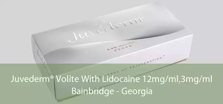 Juvederm® Volite With Lidocaine 12mg/ml,3mg/ml Bainbridge - Georgia