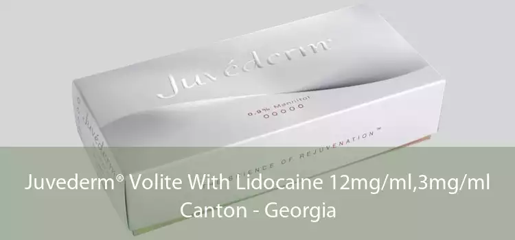 Juvederm® Volite With Lidocaine 12mg/ml,3mg/ml Canton - Georgia