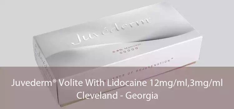 Juvederm® Volite With Lidocaine 12mg/ml,3mg/ml Cleveland - Georgia