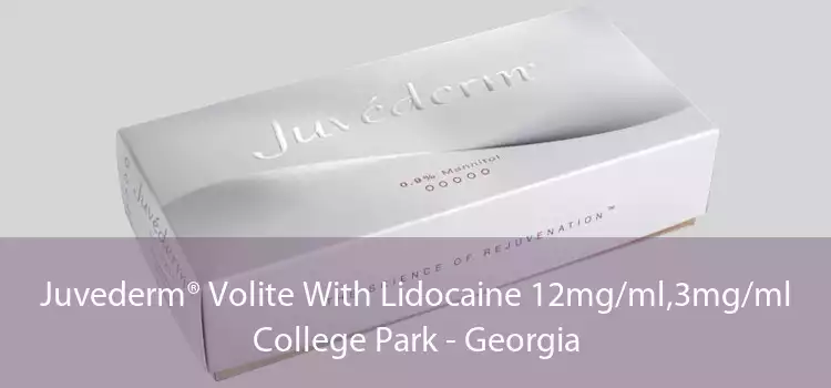 Juvederm® Volite With Lidocaine 12mg/ml,3mg/ml College Park - Georgia