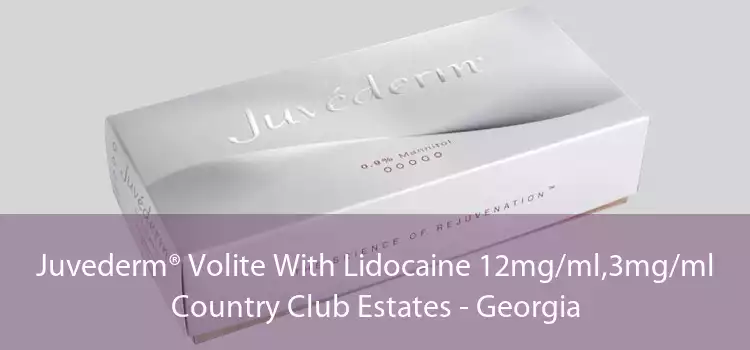 Juvederm® Volite With Lidocaine 12mg/ml,3mg/ml Country Club Estates - Georgia