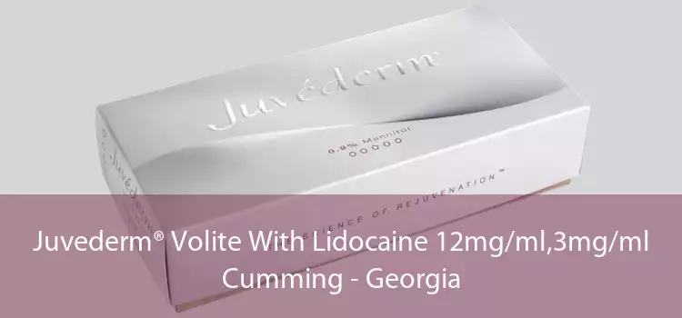 Juvederm® Volite With Lidocaine 12mg/ml,3mg/ml Cumming - Georgia
