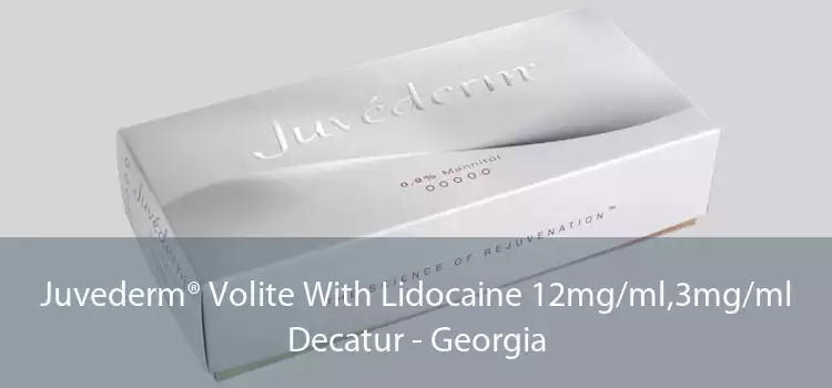 Juvederm® Volite With Lidocaine 12mg/ml,3mg/ml Decatur - Georgia