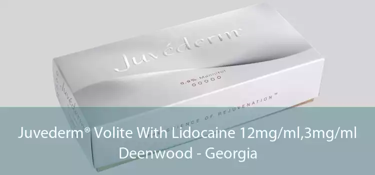 Juvederm® Volite With Lidocaine 12mg/ml,3mg/ml Deenwood - Georgia
