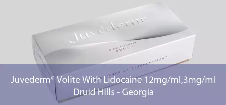 Juvederm® Volite With Lidocaine 12mg/ml,3mg/ml Druid Hills - Georgia