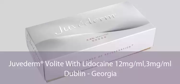 Juvederm® Volite With Lidocaine 12mg/ml,3mg/ml Dublin - Georgia