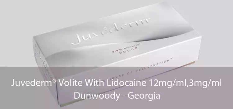 Juvederm® Volite With Lidocaine 12mg/ml,3mg/ml Dunwoody - Georgia