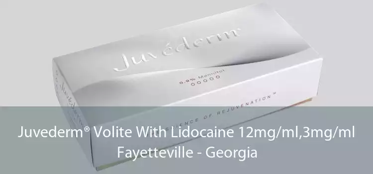 Juvederm® Volite With Lidocaine 12mg/ml,3mg/ml Fayetteville - Georgia