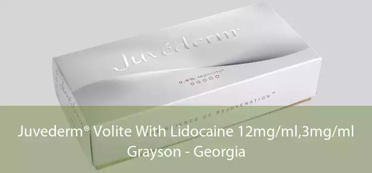 Juvederm® Volite With Lidocaine 12mg/ml,3mg/ml Grayson - Georgia